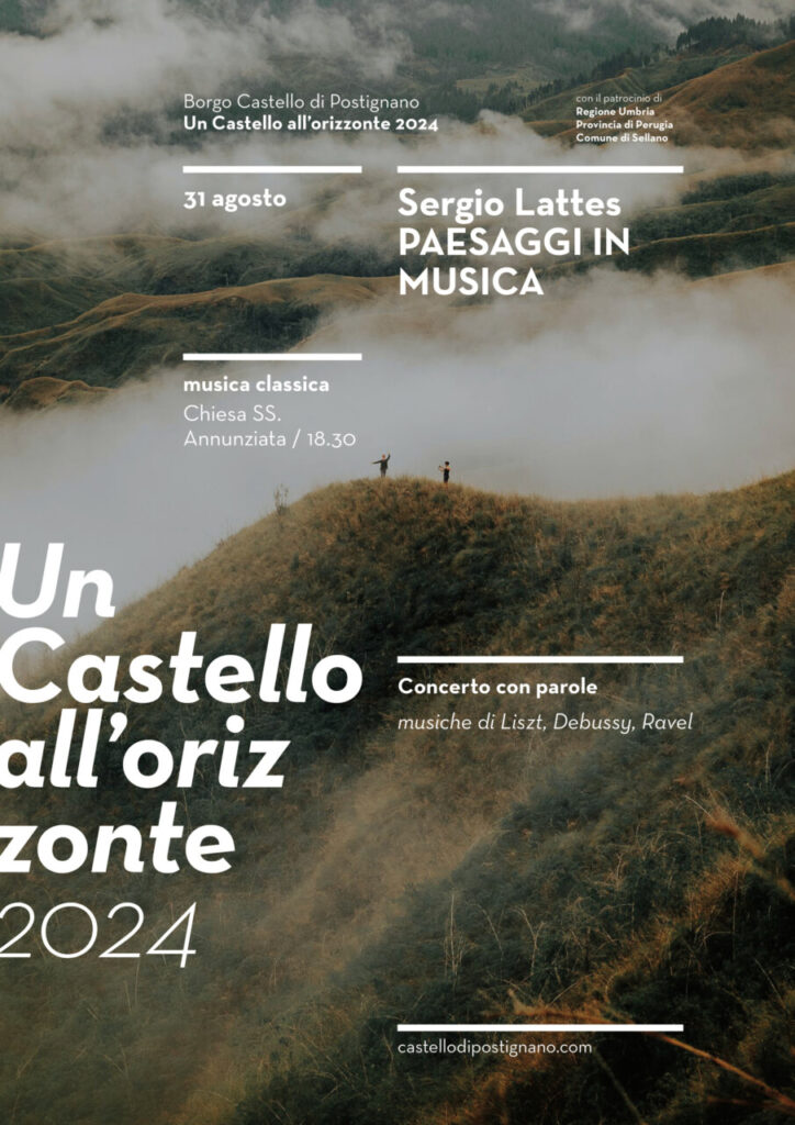 Al Castello di Postignano: Sergio Lattes con parole e musica