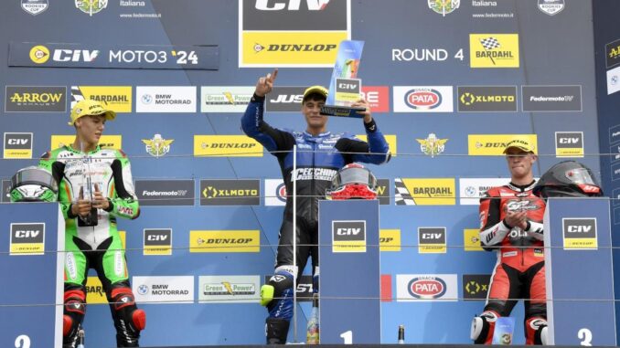 Cristian Lolli trionfa Misano World Circuit Campionato Velocità