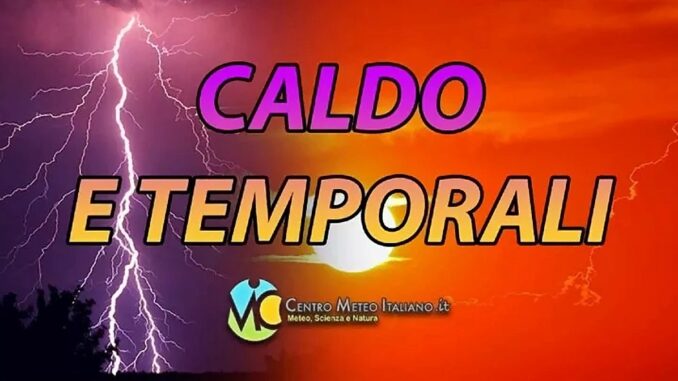 Alta pressione in rimonta, ma ancora temporali pomeridiani