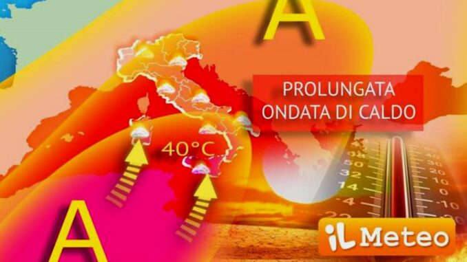 Ondata di calore: attivata fase 3 per forte disagio dal 14 al 16 agosto 
