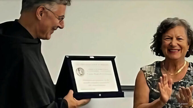 Premio giornalistico “Paolo Conti” assegnato a Padre Enzo Fortunato