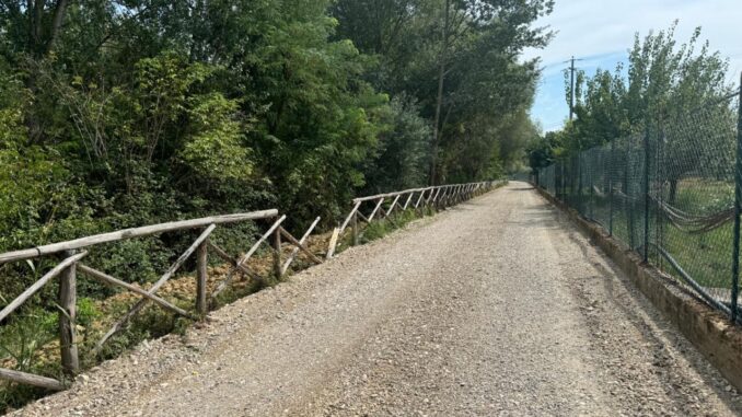Percorso Fluviale Ponte Pattoli-P.te S.Giovanni: Proseguono i lavori