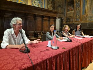 Gruppo di studenti cinesi in visita a Perugia accolti a Palazzo dei Priori