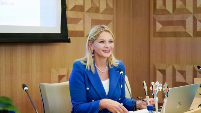 Virna Venerucci è presidente della Fondazione Umbra Architettura