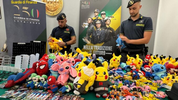 Sequestrati oltre seimila giocattoli non sicuri e droghe
