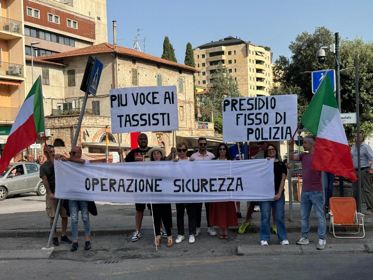 Alternativa per l'Umbria: Sit-in a Fontivegge per la sicurezza