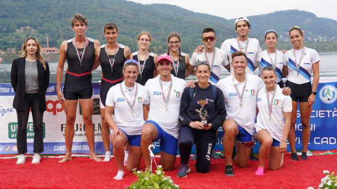 Assegnati i titoli ai Campionati Italiani di canottaggio a Corgeno