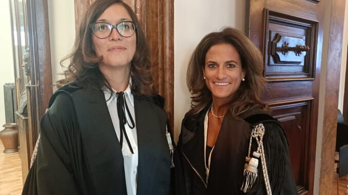 Giuramento Chiara Agabitini e Benedetta Arcelli