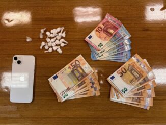 Giovane perugino arrestato con 23 dosi di cocaina, è a Capanne