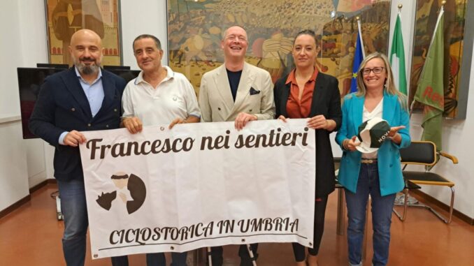 Ciclostorica Francesco nei sentieri: al via la nona edizione a Perugia
