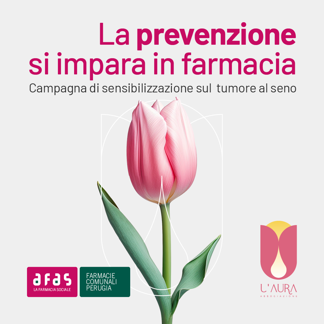 La campagna tumore seno "La Prevenzione si impara in farmacia"