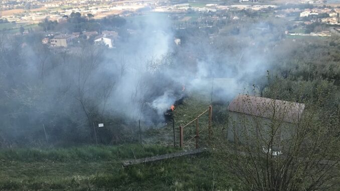 Perugia: cittadini preoccupati per aree a rischio incendi non curate