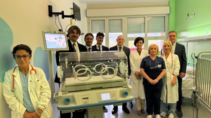 Nuove attrezzature per il reparto di Pediatria di Orvieto