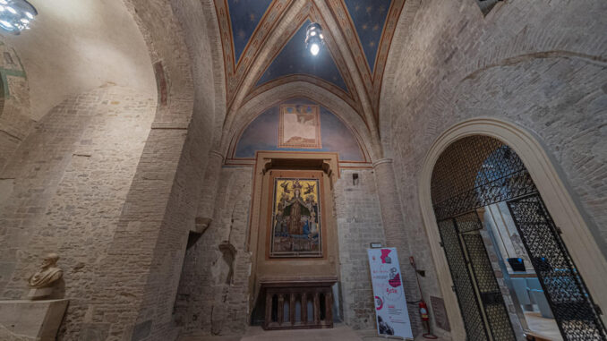 Restaurata la Cappella degli Oddi a San Francesco al Prato