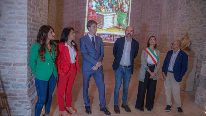 Restaurata la Cappella degli Oddi a San Francesco al Prato