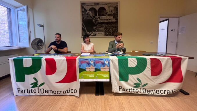 Festa regionale Unità. Schlein sul palco con la candidata Proietti