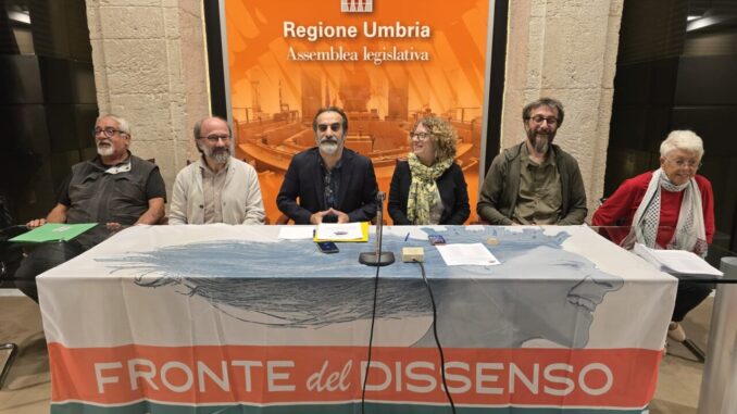 Presentata la lista del Fronte del Dissenso per le elezioni umbre