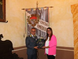 Visita Generale Mazzotta Comunità Incontro e al Comune di Amelia