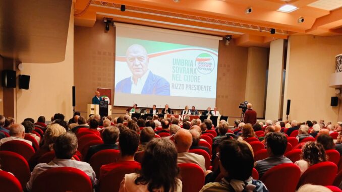 Marco Rizzo: “L’Umbria può essere liberata dal partito unico”