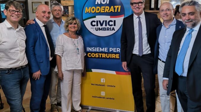 Regionali, Noi Moderati Civici per l'Umbria presenta i candidati Edi Cicchi e Leonardo Varasano