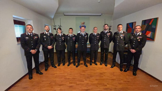 Carabinieri comando Perugia, chi arriva e chi parte, insediato nuovo team di ufficiali [VIDEO]