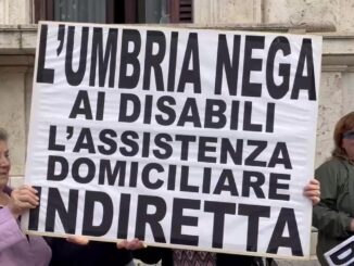Fondi per disabili in Umbria: delibera ancora in sospeso, presidio Fronte del Dissenso