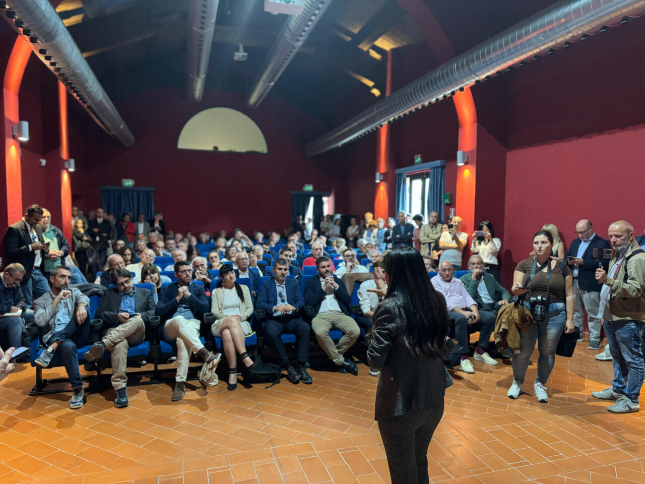 Stefania Proietti avvia la campagna elettorale a Terni