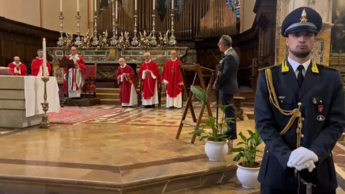 Celebrazioni per San Matteo a Perugia con la GDF