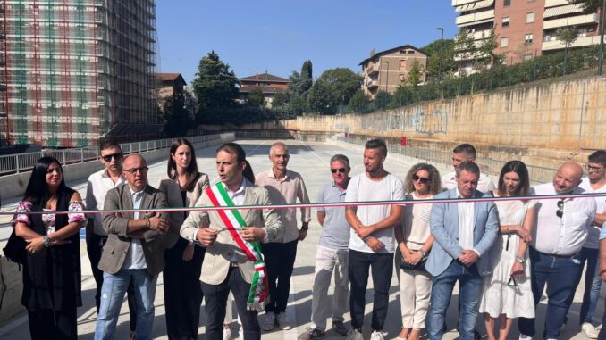 Completato il nuovo parcheggio di Ellera: più spazi disponibili