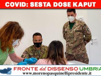 Fronte dissenso, calo drastico vaccinazioni Covid in Umbria 2024