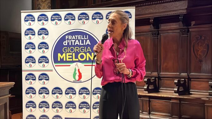 Arianna Meloni e presentazione candidati di FdI regionali in Umbria