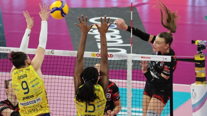 Conegliano supera Perugia: Black Angels in crescita 