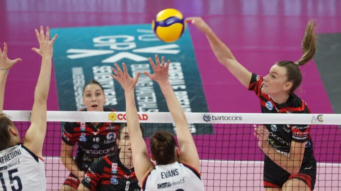 Black Angels k.o. all’esordio con Bergamo (0-3)