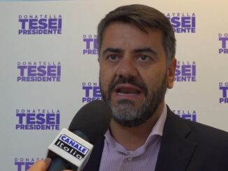 Matteo Giambartolomei di Fratelli d'Italia sostiene Tesei