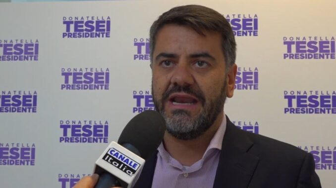 Matteo Giambartolomei di Fratelli d'Italia sostiene Tesei