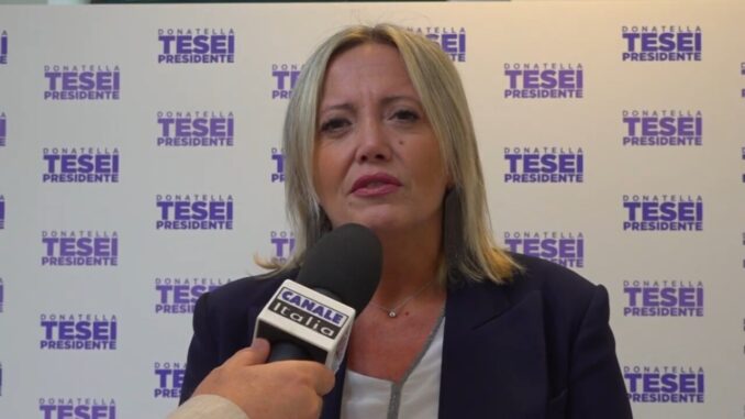 Paola Fioroni, l'Umbria non deve tornare indietro, serve continuità