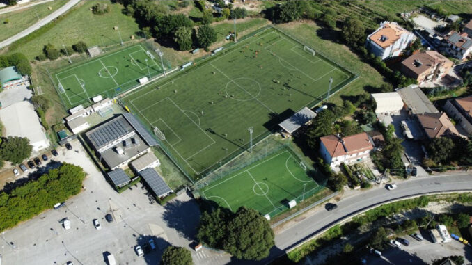 Riqualificazione del Centro Sportivo 'Orlando Strinati' a Terni