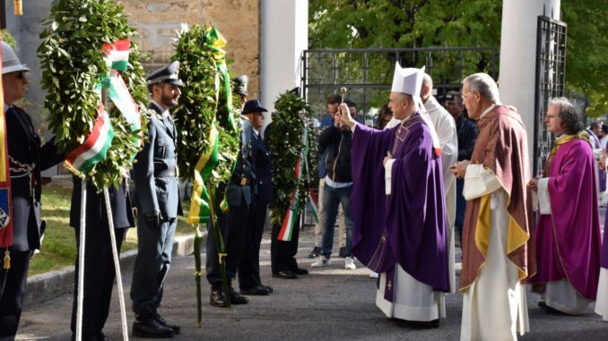 Celebrazioni commemorazione Cimitero e Cattedrale di Terni