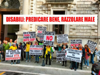 Promesse disattese in Umbria, famiglie di disabili abbandonate