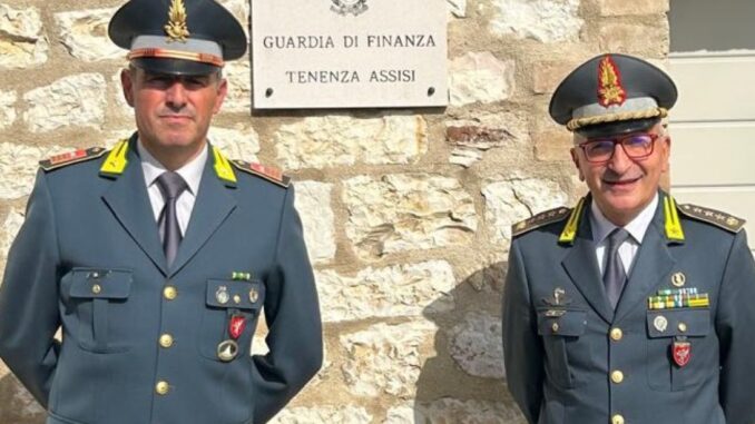 Cambio al vertice della Guardia di Finanza di Assisi