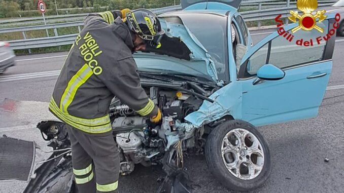 Scontro sulla Terni-Rieti, coinvolte due auto: nessun ferito 