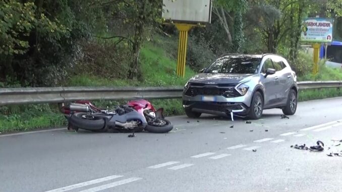Incidente a Perugia, motociclista 29enne grave in ospedale