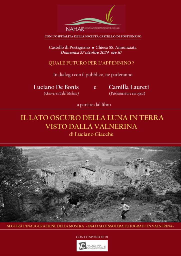 Luciano Giacchè presenta "Il lato oscuro della luna in terra visto dalla Valnerina"