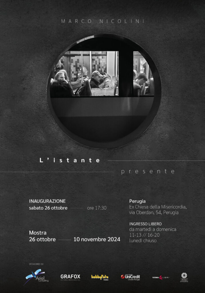 Apre la mostra "L’istante presente" di Marco Nicolini