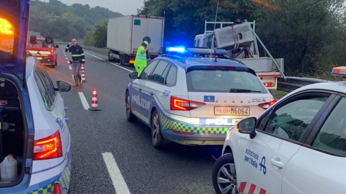 Sale a 49 il numero delle vittime della strada in Umbria