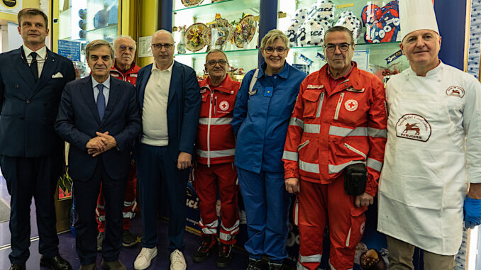 La Perugina celebra 25 anni con donazione alla Croce Rossa 