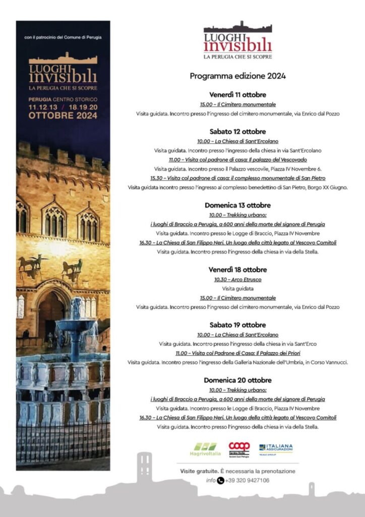 Scopri Perugia con Luoghi Invisibili