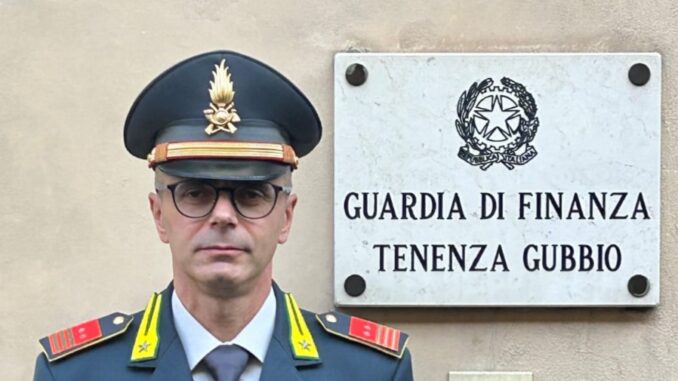Rudy Primavera nuovo comandante della Tenenza di Gubbio