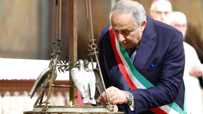Assisi celebra San Francesco, la Sicilia ha donato l'olio