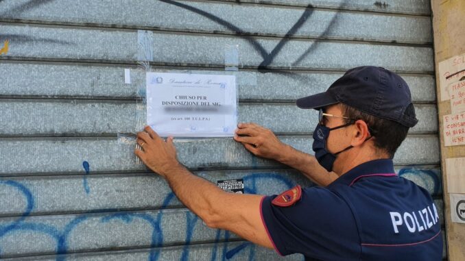 Chiusura per 15 giorni di un minimarket a Terni per sicurezza 